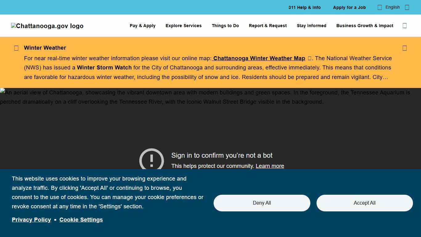 Welcome to Chattanooga.gov